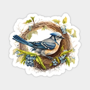 Blue Jay Magnet