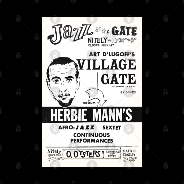 Herbie Mann - Comin Home Baby - Village Gate - 1961 by info@secondtakejazzart.com