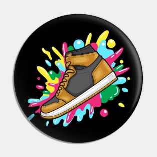 AJ 1 High Pollen Sneaker Pin