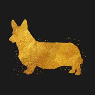 Corgi golden art T-Shirt