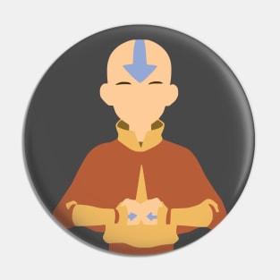 Avatar the Last Airbender Aang Minimalist Pin