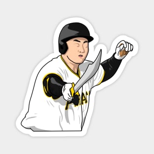 The sword celly ji man Magnet