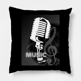 Microphone and music Pillow