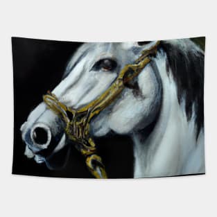 Horse with Crown Tapestry