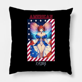 American Dream Fairy T-Shirt Pillow