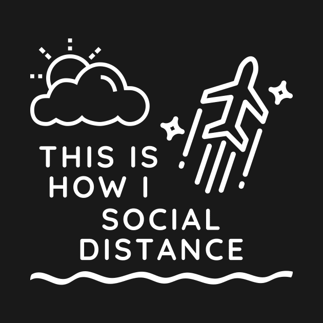 This Is How I Social Distance by Lasso Print