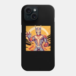 Ultraman Propaganda Flyer Phone Case