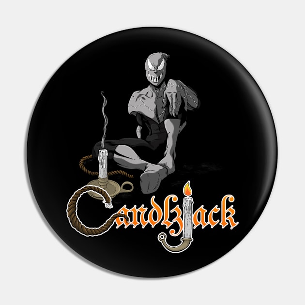 Candl3Jack Twitch Pin by RMFD ART