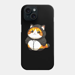 Orange Cat Kawaii Feline Phone Case