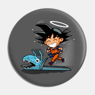 Funny Cute Anime Working Out Running Exercise Treadmill Cartoon Pin