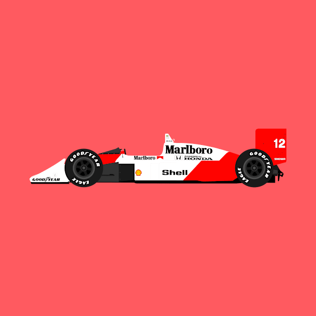 McLaren MP4/4 F1 Ayrton Senna by s.elaaboudi@gmail.com