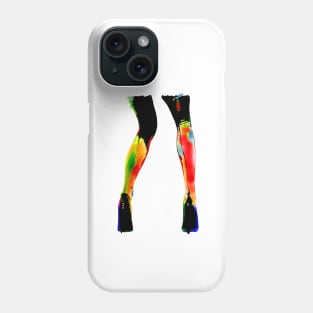 Beine Shirt Regenbogen Phone Case