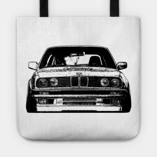 E30 Sketch Art Tote