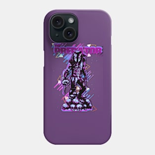 Retro Predator Vibes – Stylish Throwback Tees for Classic Sci-Fi Fans Phone Case