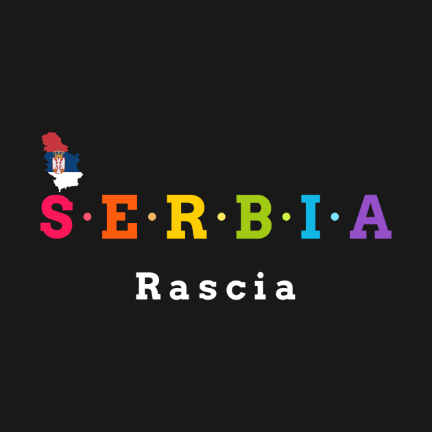 Serbia, Rascia. (Flag Version) by Koolstudio