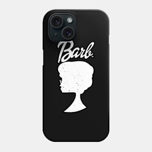 80's Inspired Barb Tv Series Logo Parody Phone Case