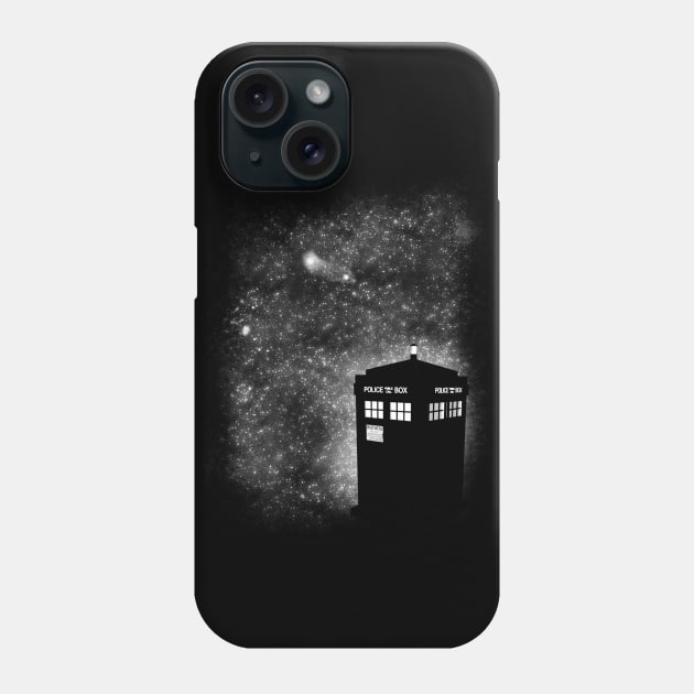 In The Deep Space Phone Case by Blinxs