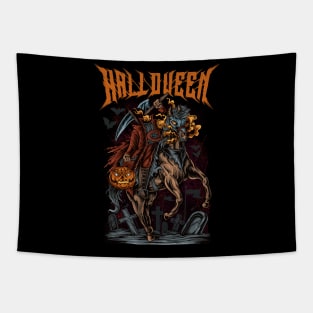 horse halloween Tapestry