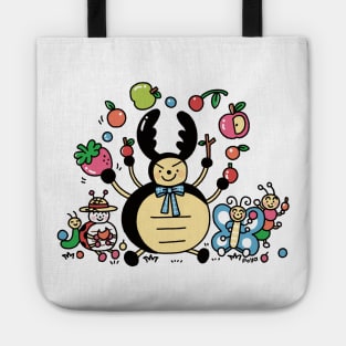 Insects having fun Tote