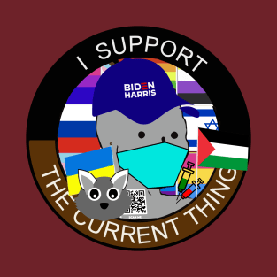 I support the current thing npc meme 2023 2024 T-Shirt