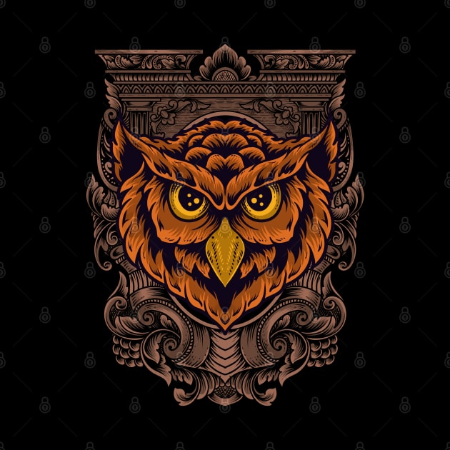 owl design by PaperHead