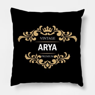 Arya Name Pillow