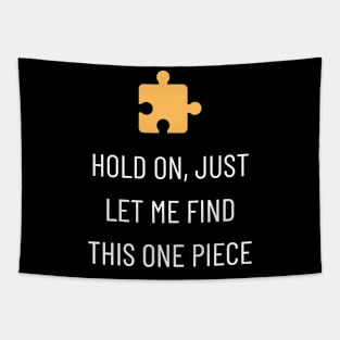 Funny jigsaw puzzle gift Tapestry