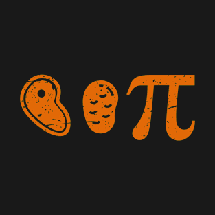 Pi Day Shirt Beef and Potato Pi Algebra Math Symbol T-Shirt