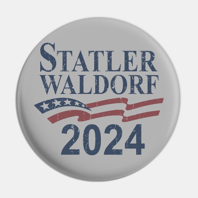 Statler and Waldorf Pin by rajem
