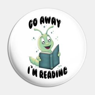 Bookworm Pin