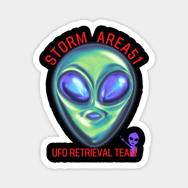 STORM AREA51 Magnet by THALIA