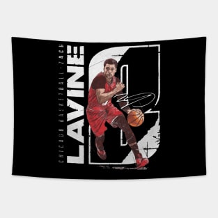 Zach Lavine Chicago Stretch Tapestry