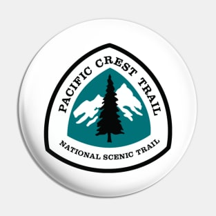 Pacific Crest Trail - PCT - National Scenic Trail - Thru Hiking Gift, Souvenir, Present, Hat, Shirt, Mug, Sticker, Bag, Etc Pin