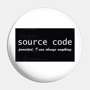 Source code provided Pin