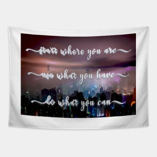 Start Where You Are Tapestry