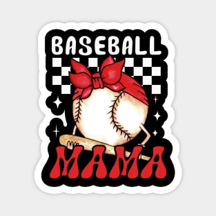 Baseball Mama Magnet