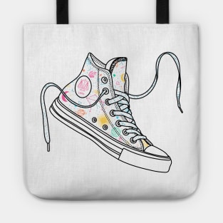Libra high tops - Pastel colours Tote