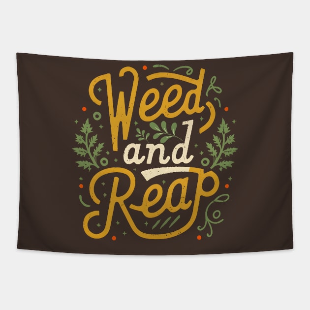 Weed Tapestry by NomiCrafts