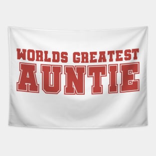 Worlds Greatest Auntie Tapestry