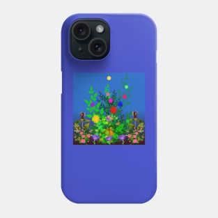 Garden and the beauty of flowers Phone Case