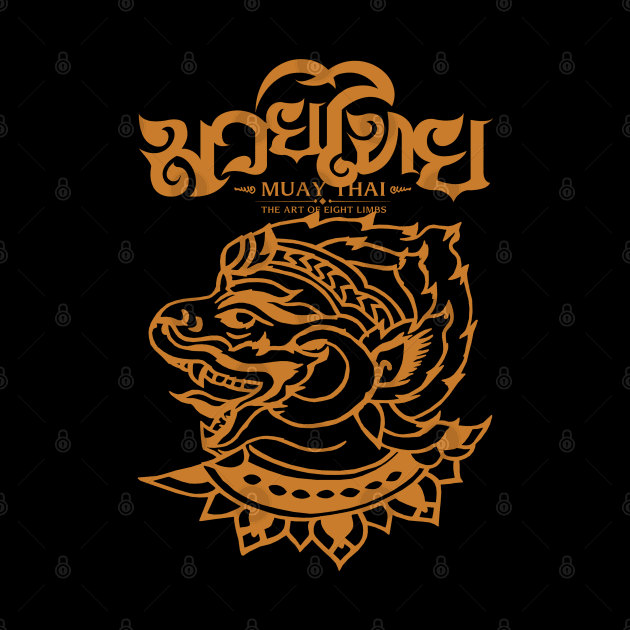 Muay Thai Tattoo Hanuman by KewaleeTee