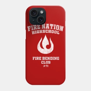 Fire nation highschool Phone Case