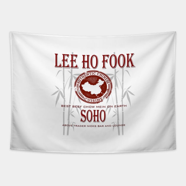 Werewolfs of London Lee Ho Fook Tapestry by spotsart