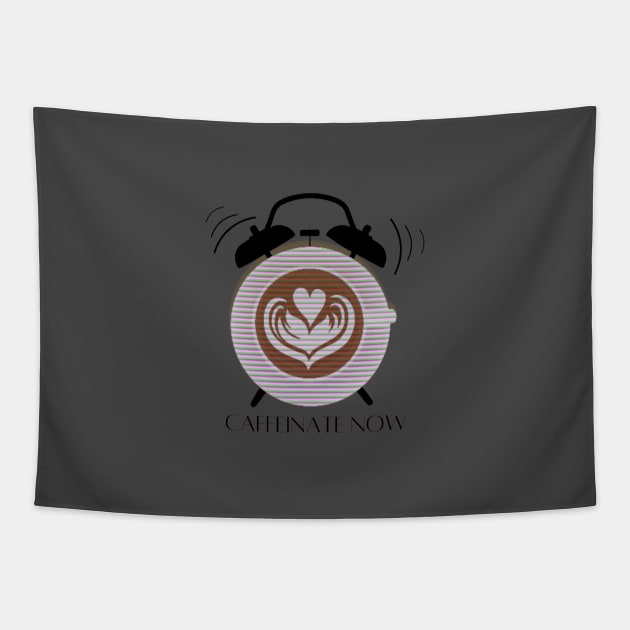 coffee now, and coffee lover Tapestry by ZEREP