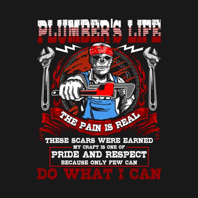 Plumbing Tee Shirts - Plumber Gift Laying Pipe Funny Professions Heating Engineer Sayings Man by paynegabriel