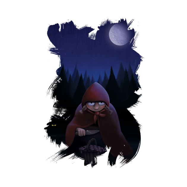 Bad Little red riding hood by JORDYGRAPH