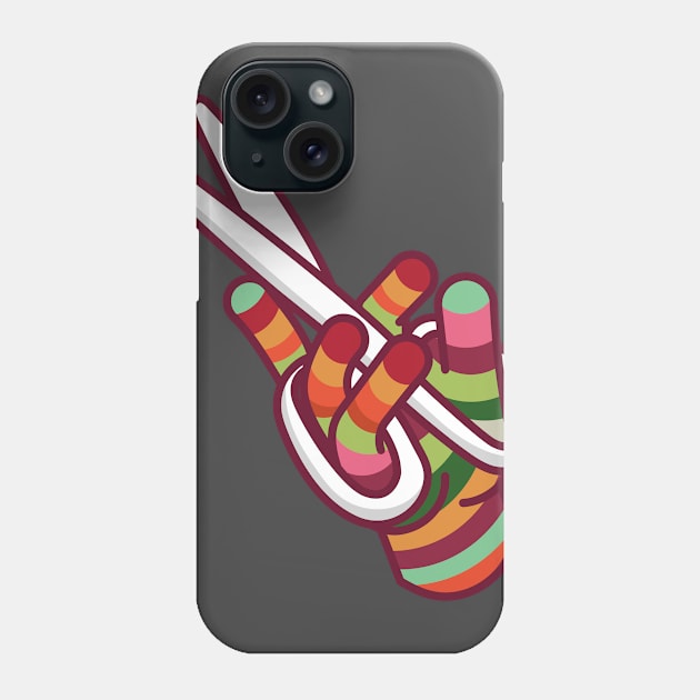 DANCER OF SCISSORS Phone Case by anghewolf