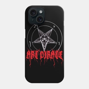 Art Pirate - Black Metal Phone Case