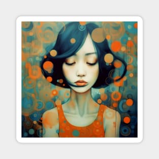 Surreal Girl Magnet