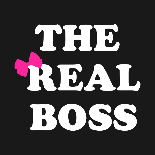 The Boss - The Real Boss Couple T-Shirt by maazbahar